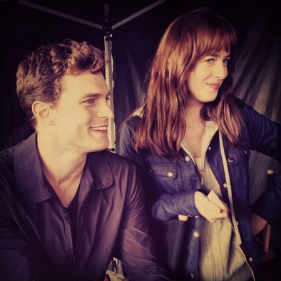 Picture on set shared by Sam Taylor-Johnson
